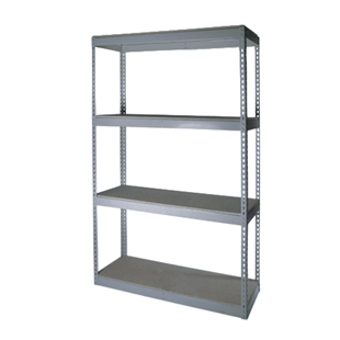 24"d Double Rivet Shelving