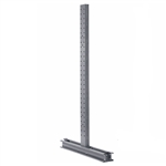12'h HD Double Sided Cantilever Rack Uprights
