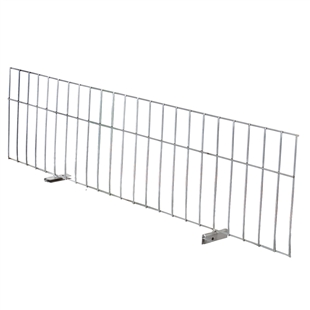 Wire Deck Divider for pallet racking