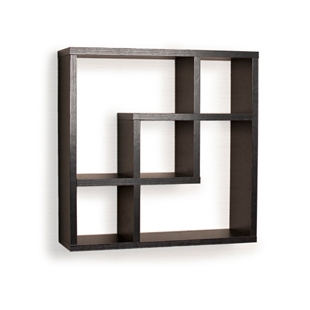 Geometric Square Wall Shelf