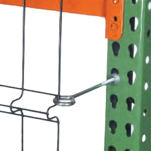 Eyebolts for Pallet Rack Aisle Shields