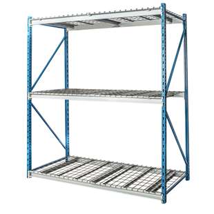 Hallowell Bulk Rack w/ Wire Decks - 96"w x 123"h