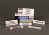 Clear Hol-Dex Label Holders - 12pk