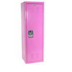 Kids Pink Locker - 15"d x 15"w x 54"h