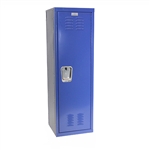 Blue Kids Locker - 15"d x 15"w x 54"h