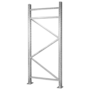 Galvanized Pallet Rack Uprights