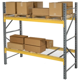 Double Slotted Pallet Rack Starter Unit