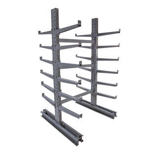 10' HD Double Sided Cantilever Rack w/ 42" Arms