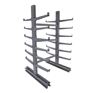 10' HD Double Sided Cantilever Rack w/ 54" Arms