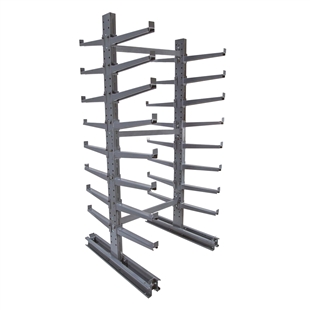 12' HD Double Sided Cantilever Rack w/ 30" Arms