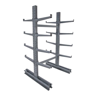 8' HD Double Sided Cantilever Rack w/ 18" Arms