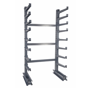 12' HD Single Sided Cantilever Rack w/ 12" Arms