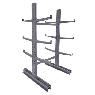 6' SD Double Sided Cantilever Rack w/ 48" Arms