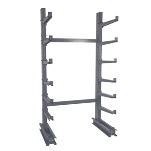 10' SD Single Sided Cantilever Rack w/ 42" Arms