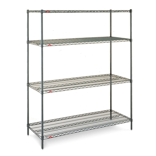 18"d x 63"h Super Erecta 4-Shelf Units