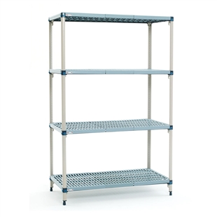 18"d x 63"h MetroMax Q 4-Shelf Starter Units