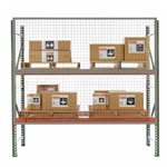 Wire Mesh Rack Guard for Pallet Racks