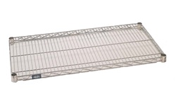 18"d Poly-Z-Brite Wire Shelves