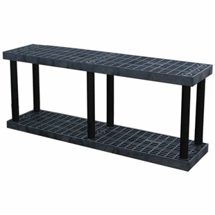 DuraShelf 66"w Base 2-Shelf System