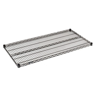 18"d Nexel Black Wire Shelves