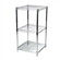 Industrial Wire Shelving Unit with 3 Shelves - 24"d