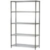 Wire Shelving Unit with 5 Shelves - 18"d x 42"w