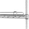 1"h Chrome Wire Shelf Ledges