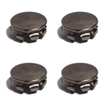 Chrome Corner Cap - 4-Pack