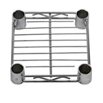 SI 8" Depth Chrome Wire Shelves