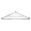 Chrome Triangle Corner Wire Shelves