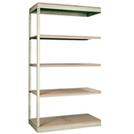 12"d Single-Rivet 5-Shelf Add-On Units