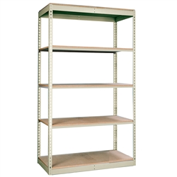 18"d Single-Rivet 5-Shelf Starter Units