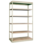 18"d Single-Rivet 6-Shelf Starter Units