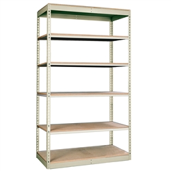 18"d Single-Rivet 6-Shelf Starter Units