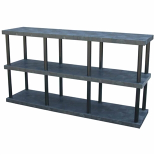 DuraShelf Solid Top 96"w 3-Shelf System