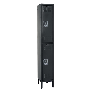 Hallowell Double-Tier 1-Wide Lockers - 12"w x 36"h