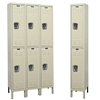 Galvanite Lockers - Double Tier