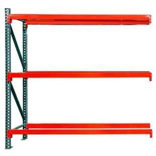 3-Tier Pallet Rack Add-On Unit - SD - 42"d x 144"h