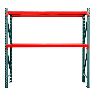 2-Tier Pallet Rack Starter Units - 42"d x 120"h