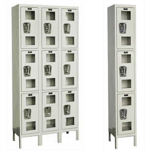 Safety-View Lockers - Triple Tier
