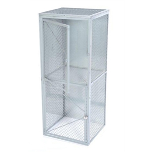 Wire Mesh Double Tier Locker