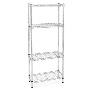 8"d x 24"w Wire Shelving with 4 Shelves