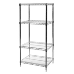 18"d x 24"w Wire Shelving with 4 Shelves