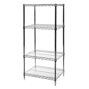 18"d x 24"w Wire Shelving with 4 Shelves