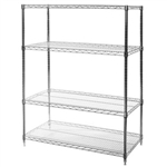 18"d x 42"w Wire Shelving with 4 Shelves