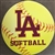 Softball Magnet