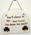 "You'll always be my... Best Friend. You know too much!" Large Hanging Plaque
