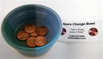 G-WIZ POTTERY- SPARE CHANGE HOLDER