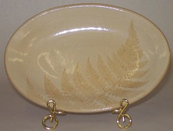 KALEIDOSCOPE POTTERY-- SMALL OVAL SERVING DISH