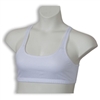 3800W - White Jail Sports Bra